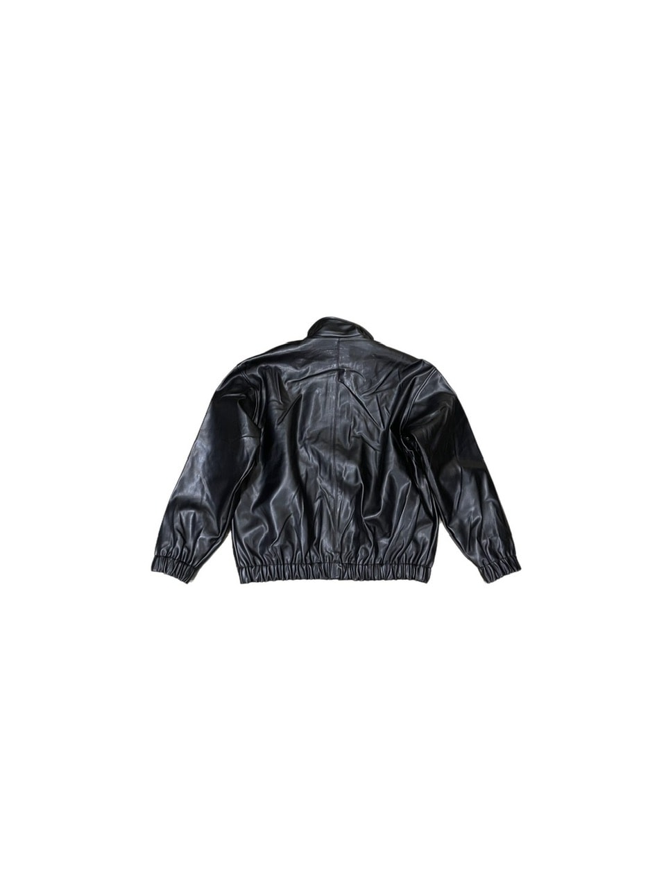 受注制【Chikashitsu +】leather bomber jacket