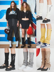 【CRANK】LETTERING LEG WARMER