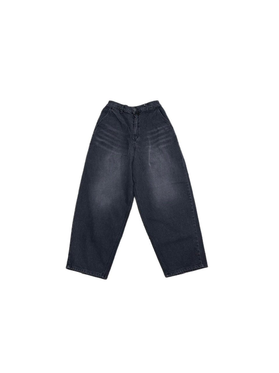 受注制【Chikashitsu +】oversized denim pants (2color)