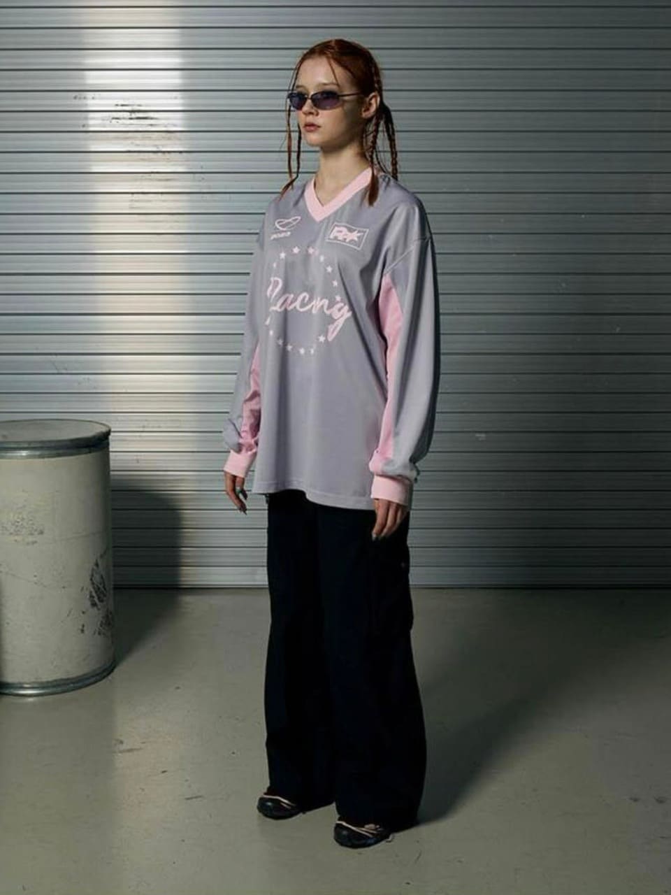 【runningHIGH】MOTOR CYCLE JERSEY PULLOVER TOP