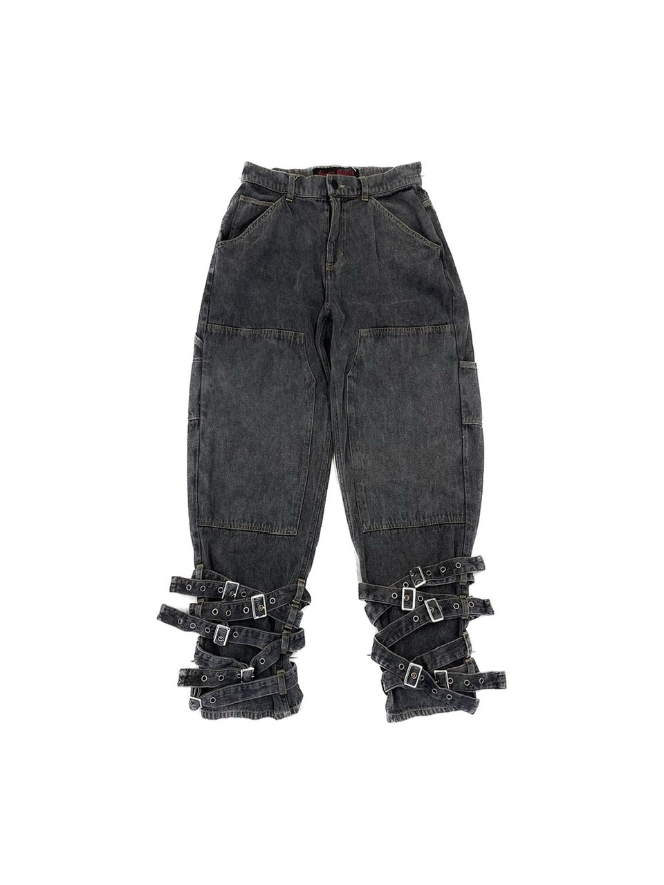 【Bizarre Maiden】belt denim pants