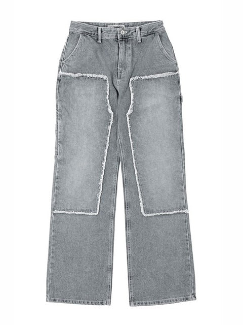 【runningHIGH】WASHED DENIM CARPENTER PANTS