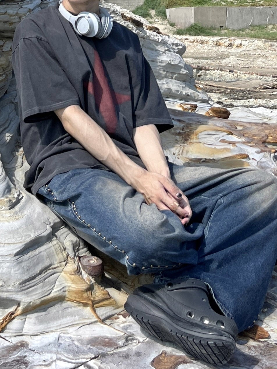 【youll】sparkle pigment tee (2color)