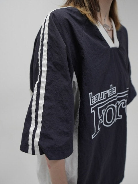 受注制【Never mind the XU】FORCE nylon tee (3color)