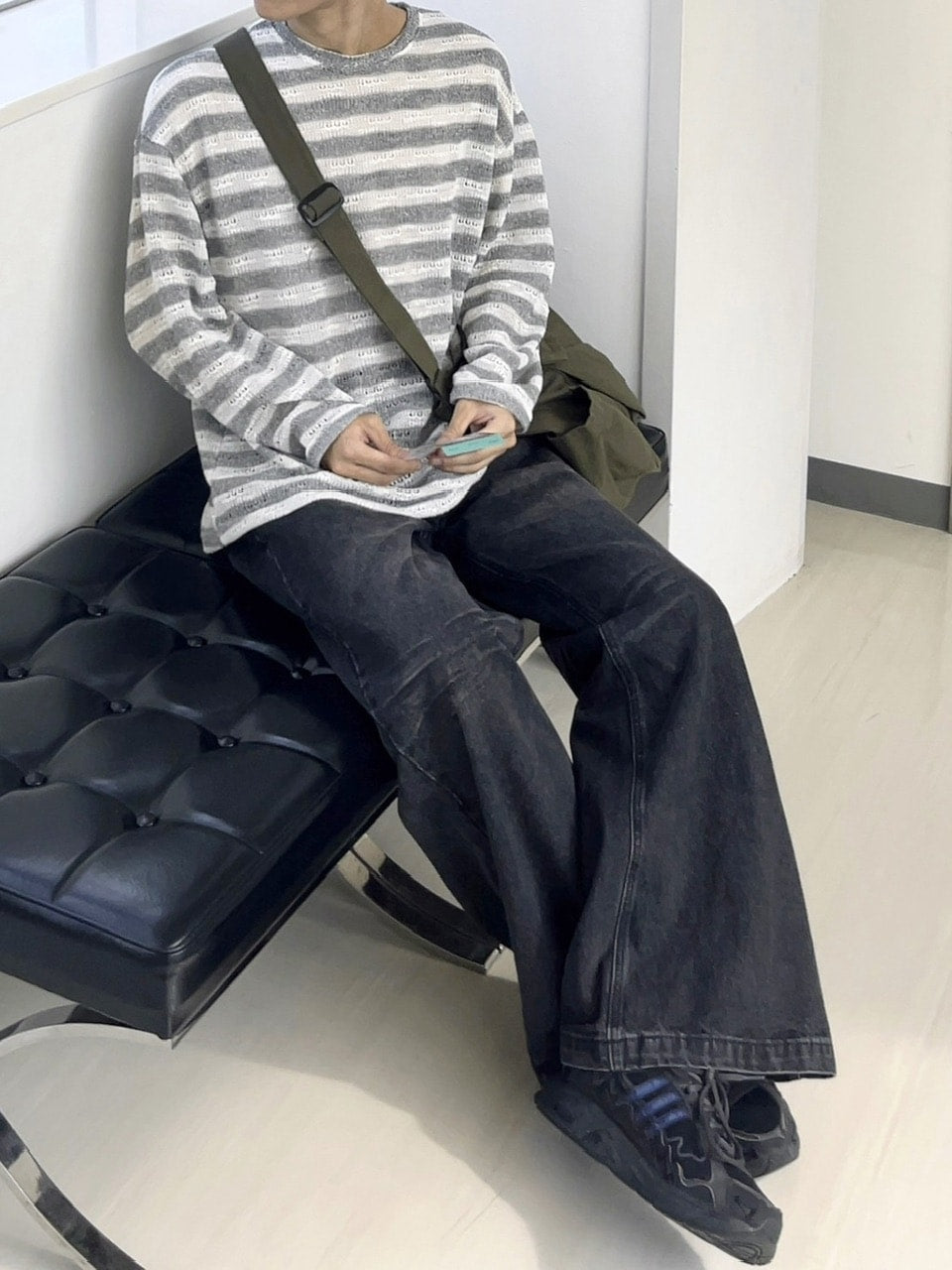 受注制【youll】pocket shoulder bag (2color)