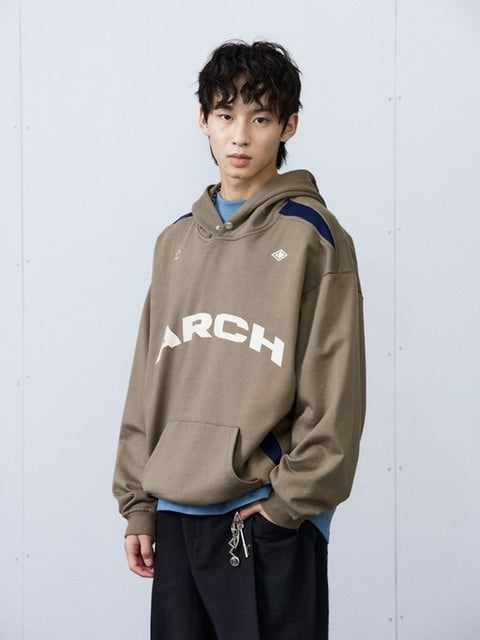 【ARCH by ROARINGWILD】PREPPY STYLE HOODIE