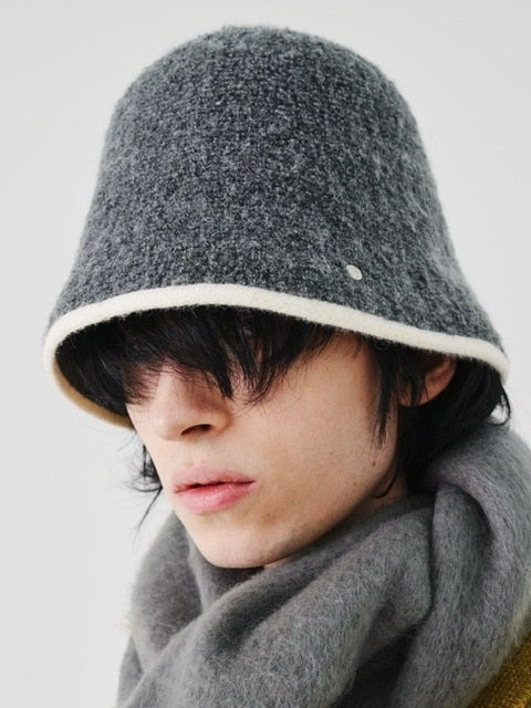 【RE:ON STUDIO】BI-COLOR BUCKET HAT (4color)