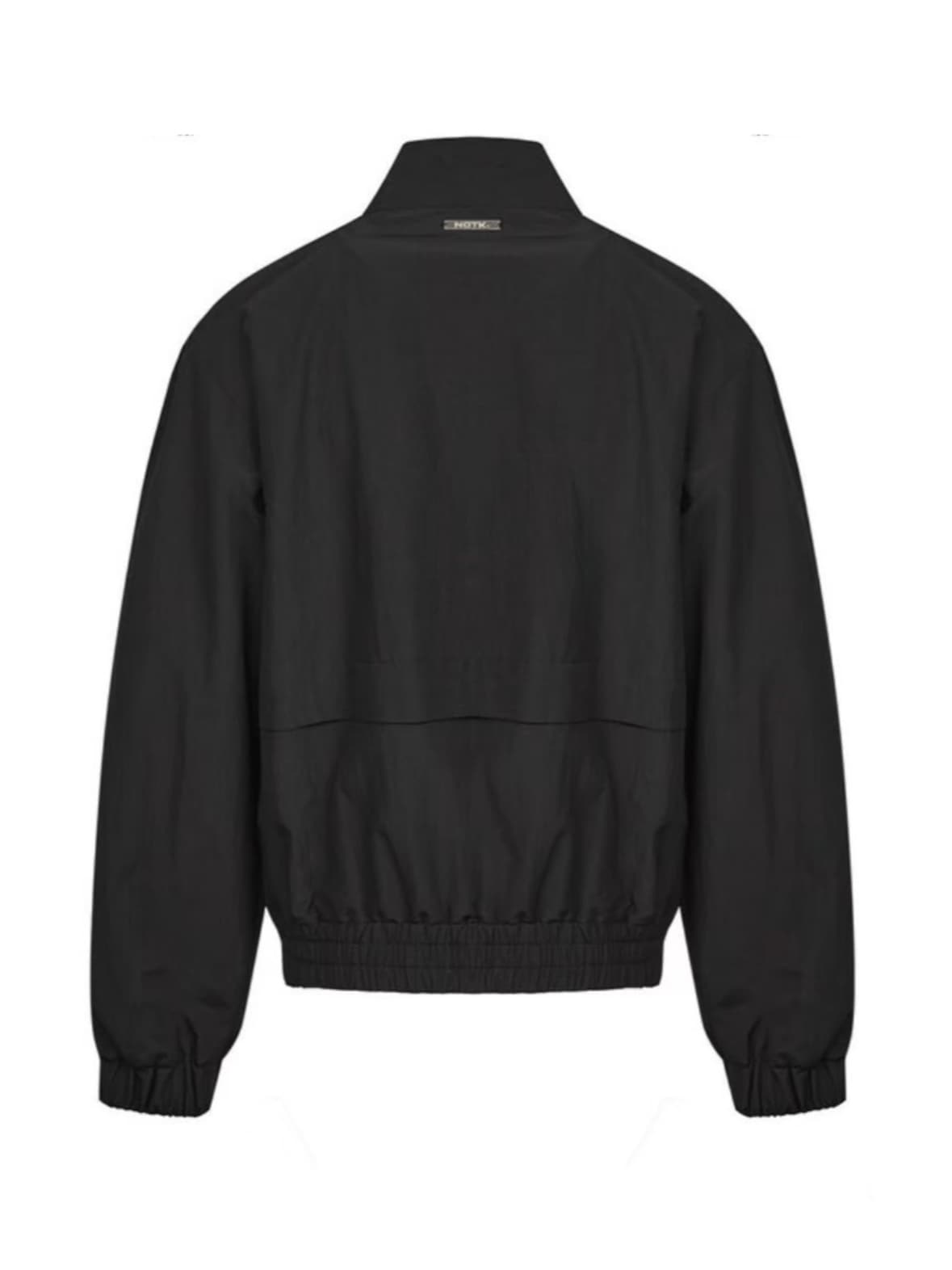 【NOT KNOWING】Ribbon Tie Blouson