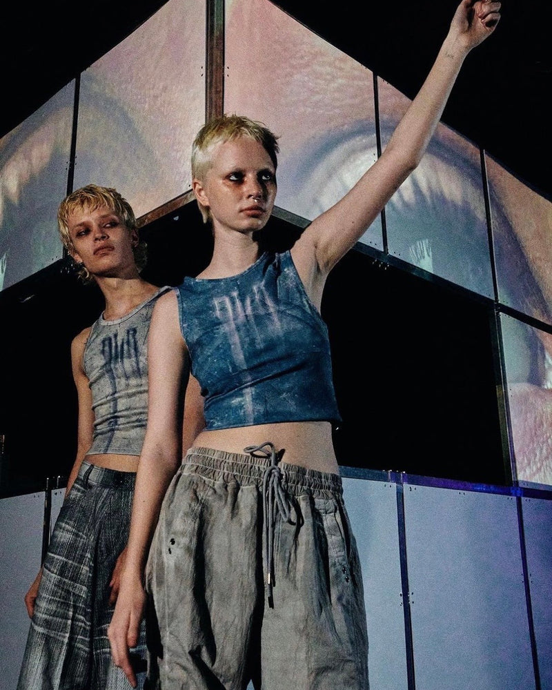 【BLR BLUER】BLR Printed Sleeveless