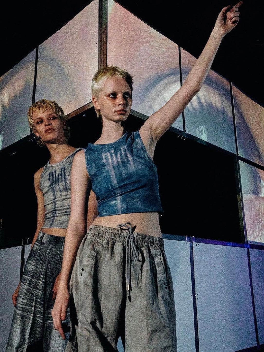 【BLR BLUER】BLR Printed Sleeveless