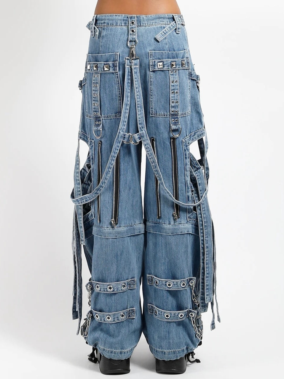 【TRIPP nyc】SUPER CUT OUT PANT[JM7130M] / 【トリップ エヌワイシー】カットアウトボンテージワイドパンツ