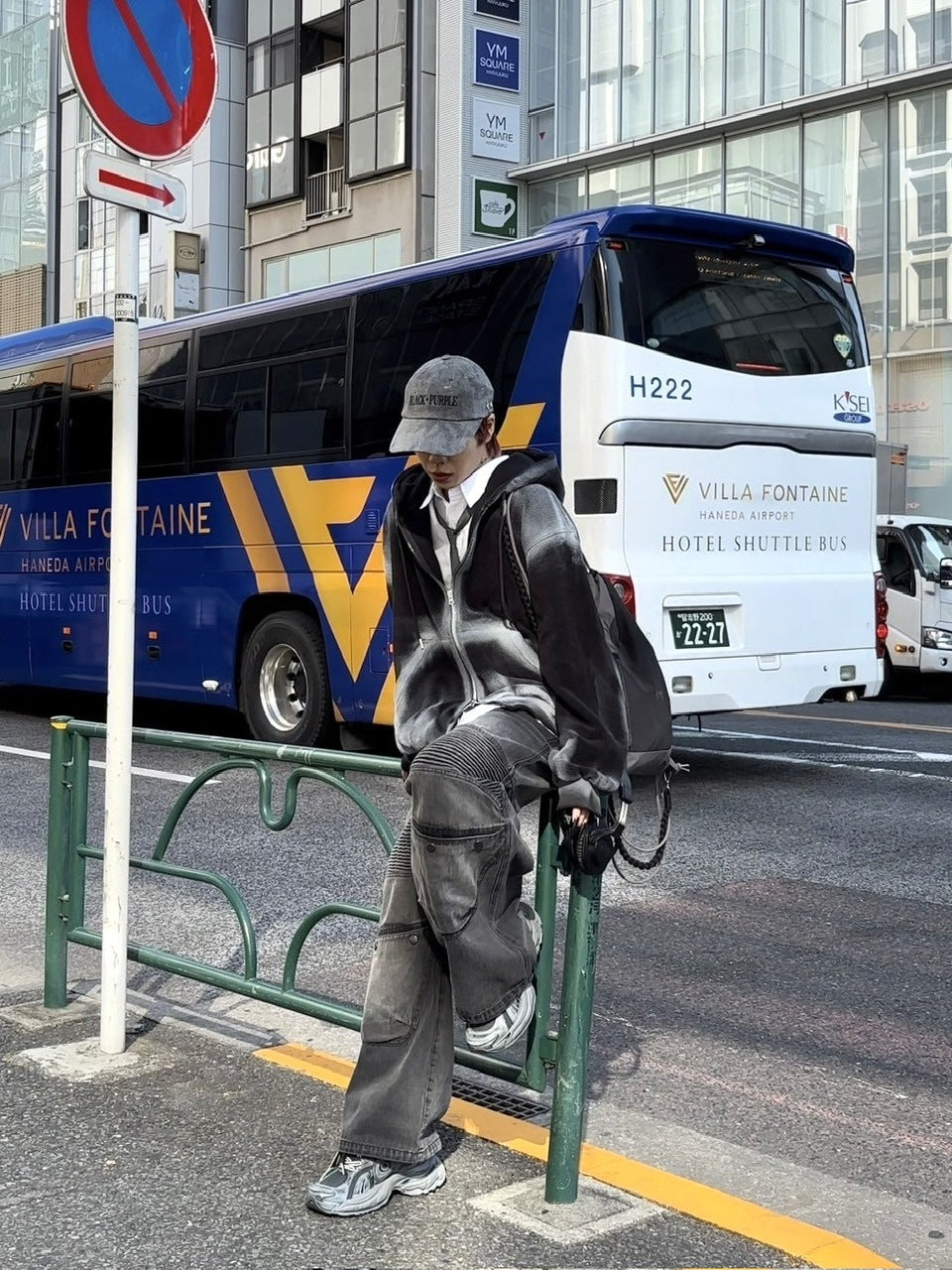 受注制【Never mind the XU】dirty zip up hoodie (2color) / 【ネバーマインド ザ エックスユー】ダーティージップパーカー