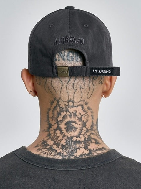 【AJOBYAJO】Arch Logo Washed Cap