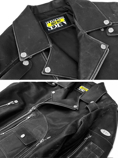 【HOLY NUMBER 7】VINTAGE RIDER JACKET