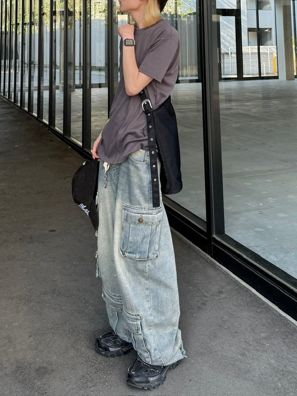 受注制【Chikashitsu +】compact stitch rib t-shirt (3color) / 【チカシツプラス】コンパクトステッチリブ半袖Tシャツ