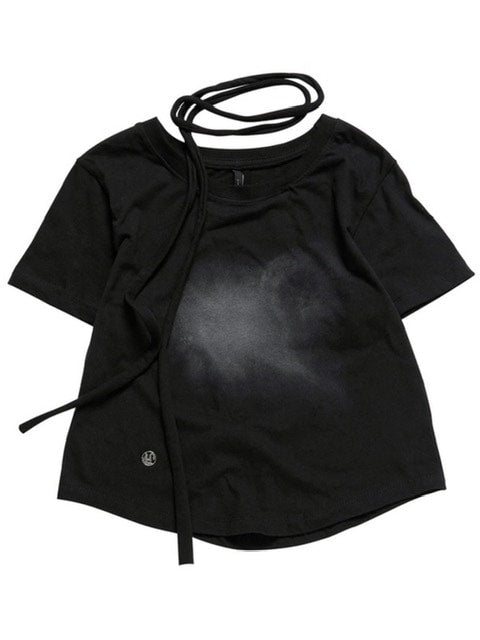 【FLAREUP】Vanish Tie Scarf T-Shirt