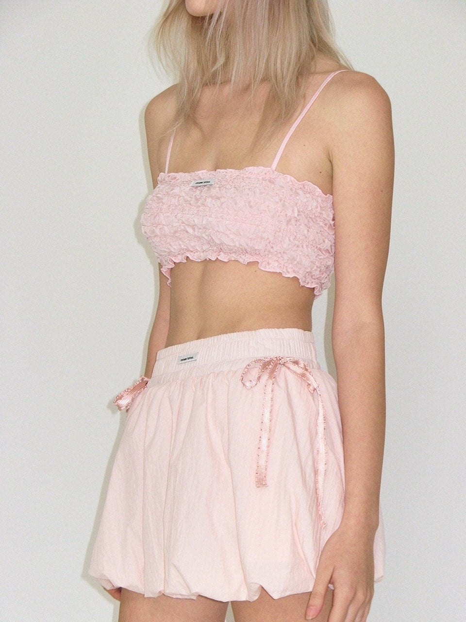 【CRANK】SHIRRING BALLOON SKIRT