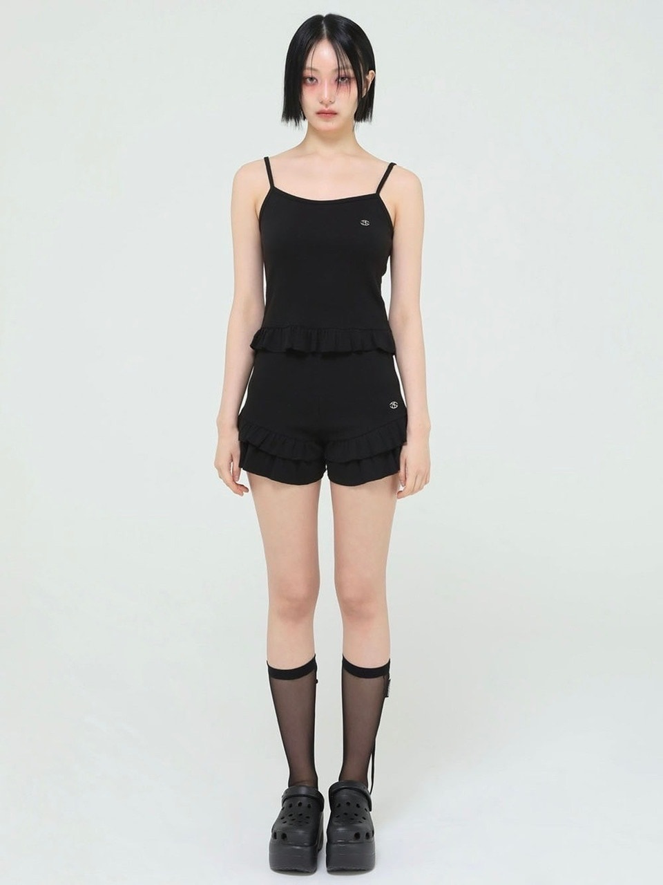 【Uglyshadow】US RUFFLE SLEEVELESS