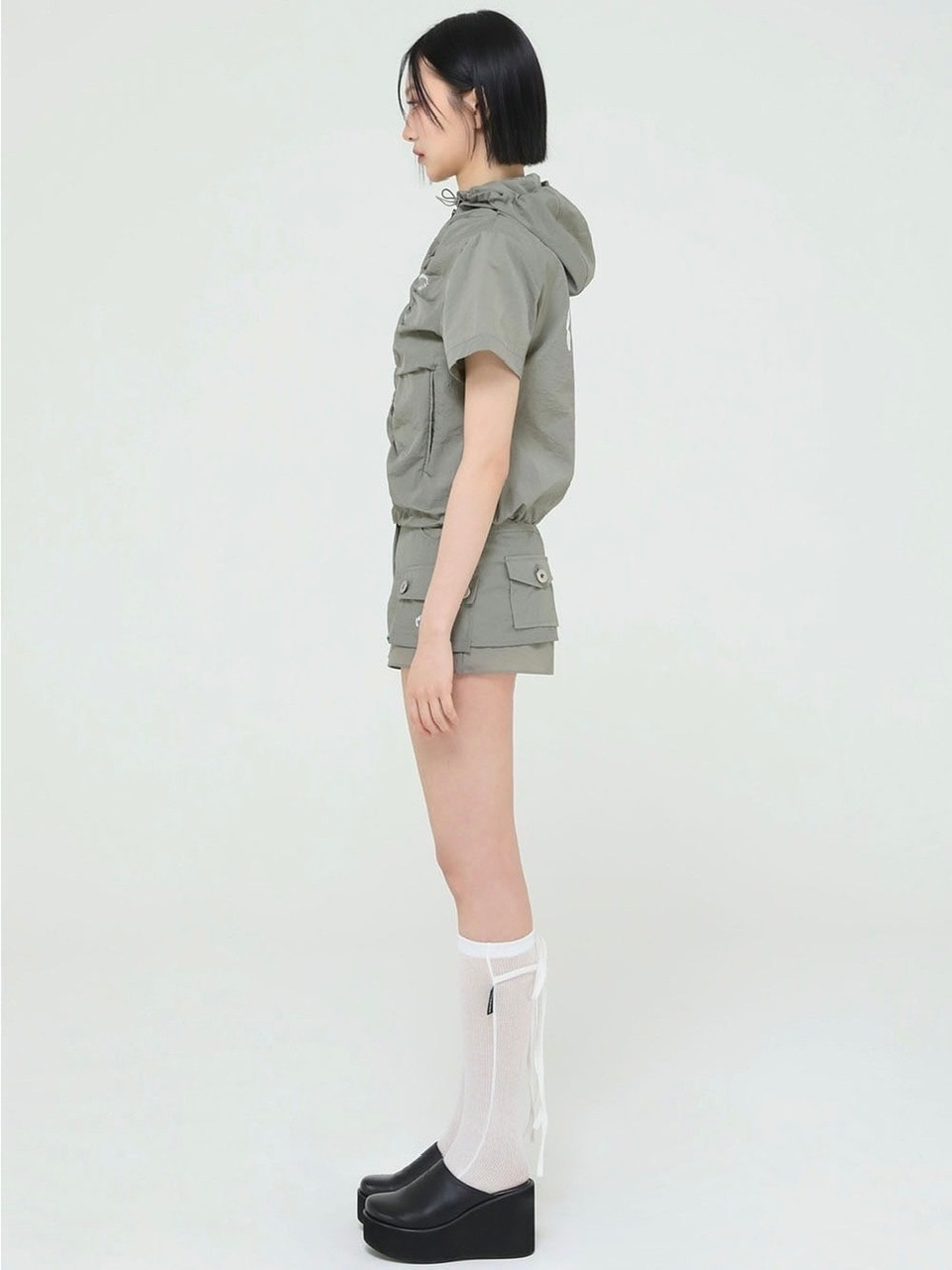 【Uglyshadow】CARGO SKIRT PANTS
