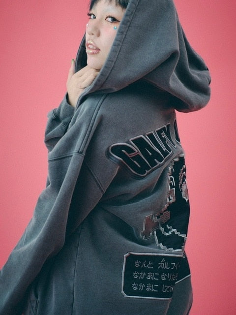 【GALFY】ガルクエジップパーカー