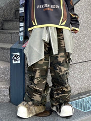 【Never mind the XU】camouflage pants (2color)