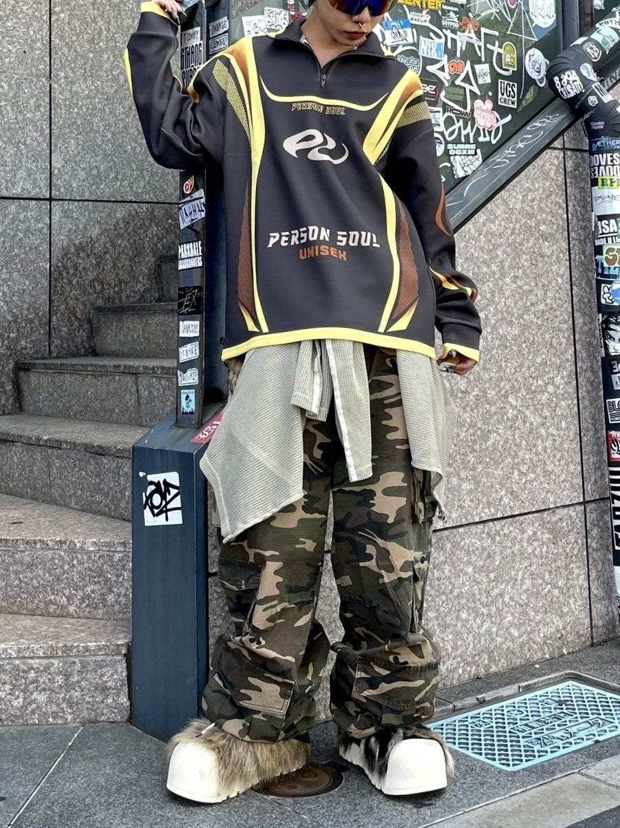 【Never mind the XU】camouflage pants (2color)