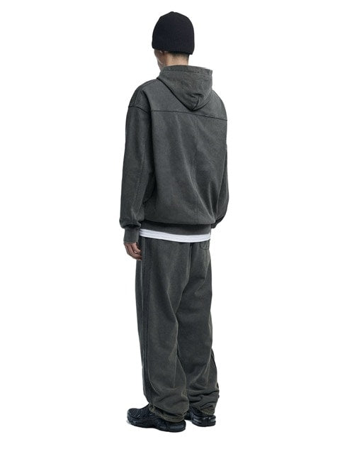 【NOMANUAL】M.L HOODIE / 【ノーマニュアル】ロゴプリント長袖パーカー