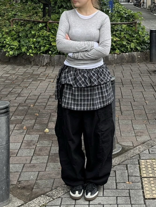 受注制【oaks】cargo balloon pants (3color)