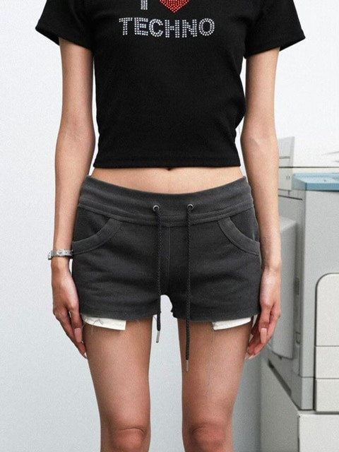 【KAIYA】HISTERIC ANGEL short pants