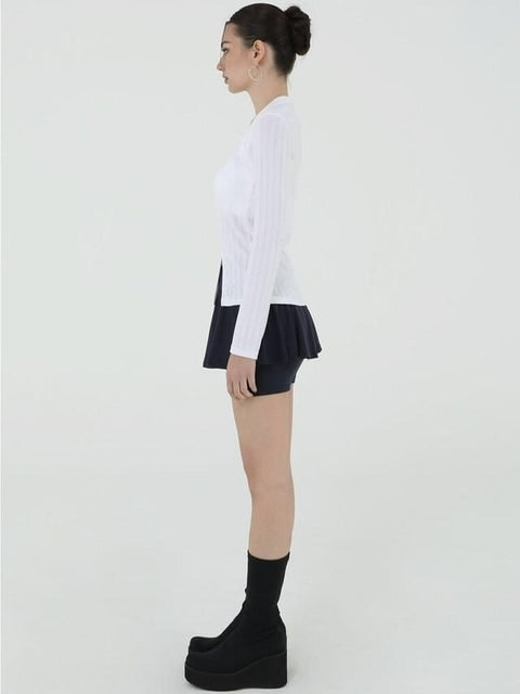 【Uglyshadow】US FLARE SKIRT PANTS