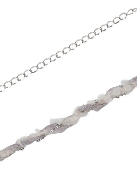 【FLAREUP】Braided Handmade Chain Belt / 【フレアアップ】ブレイデッドハンドメイドチェーンベルト
