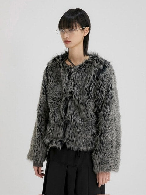 【FLAREUP】Fur Jacket / 【フレアアップ】ファージャケット