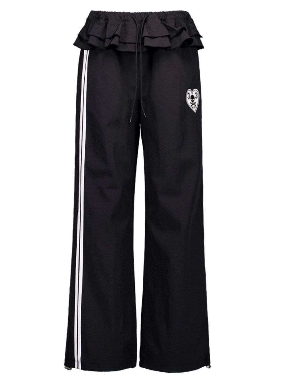 【SETUP-EXE】FRILL SPORTY PANTS