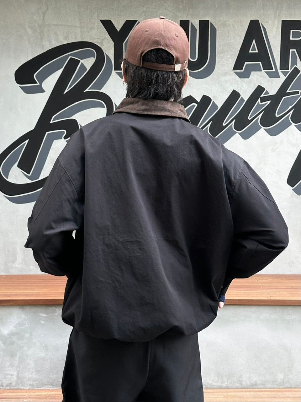 受注制【youll】corduroy color short jacket