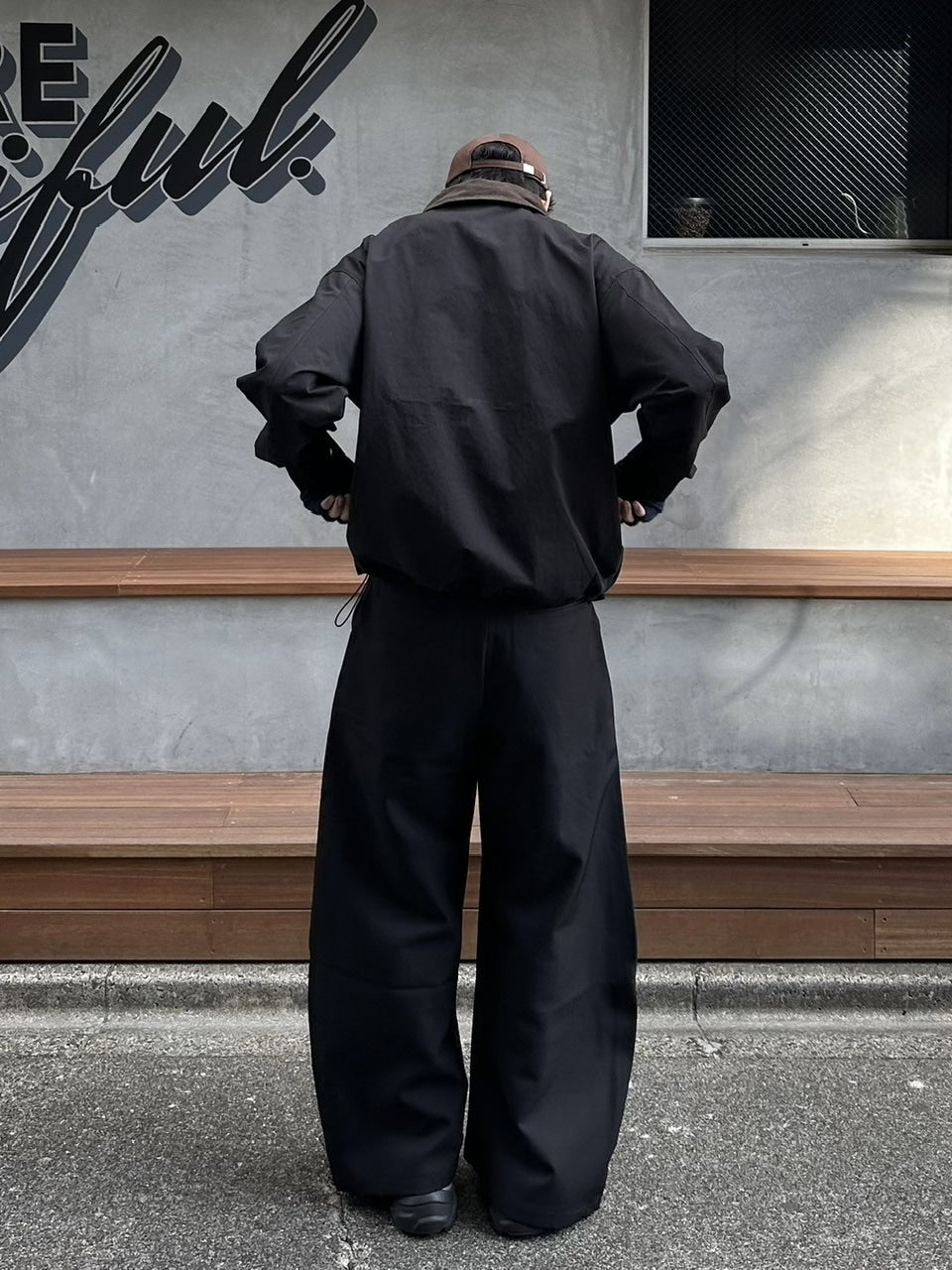 youll】2tuck slit curve slacks – PRESSING WEB SHOP