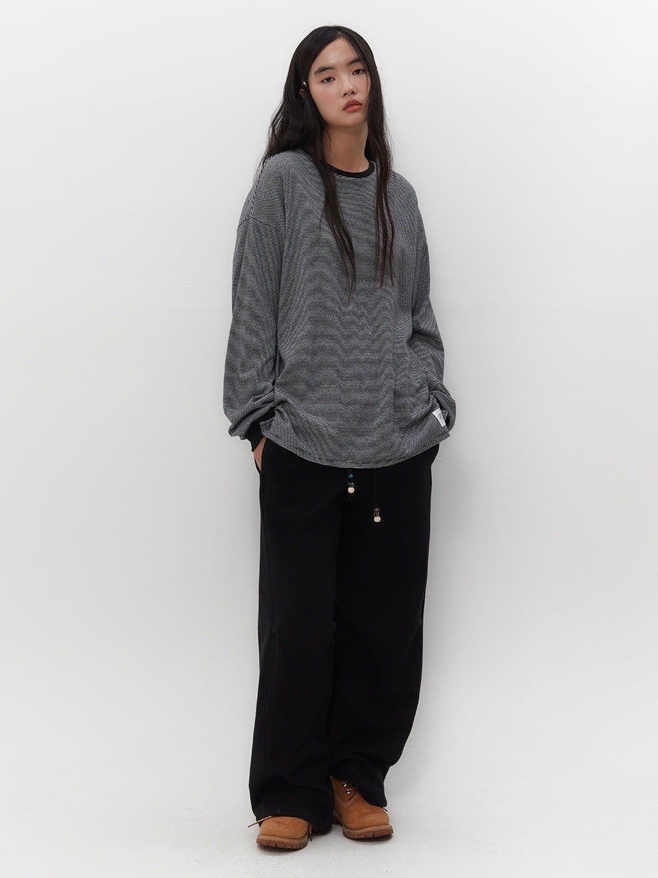 【TUOMIO】STRING CHARM SWEATPANTS
