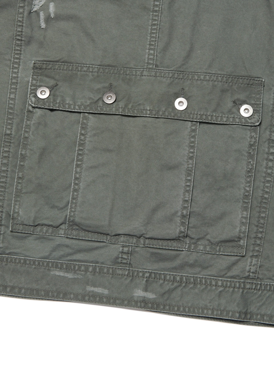 【NOMANUAL】I.P DAMAGED JACKET