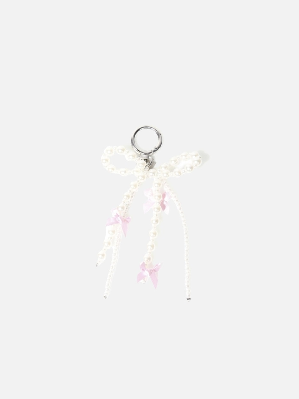 【GATELESS】PEARL RIBBON KEYRING