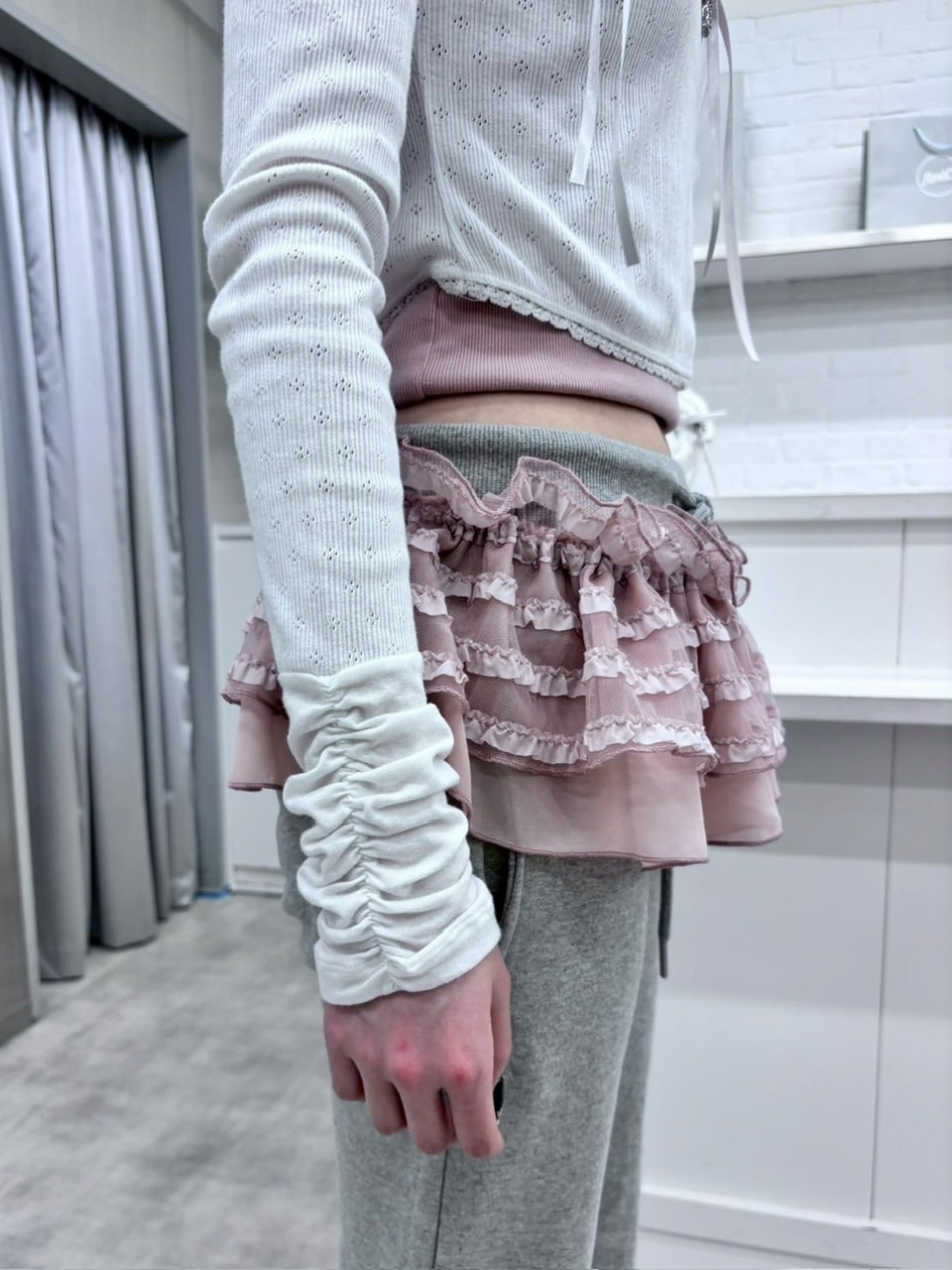 【nmtc +】lace belt (4color)