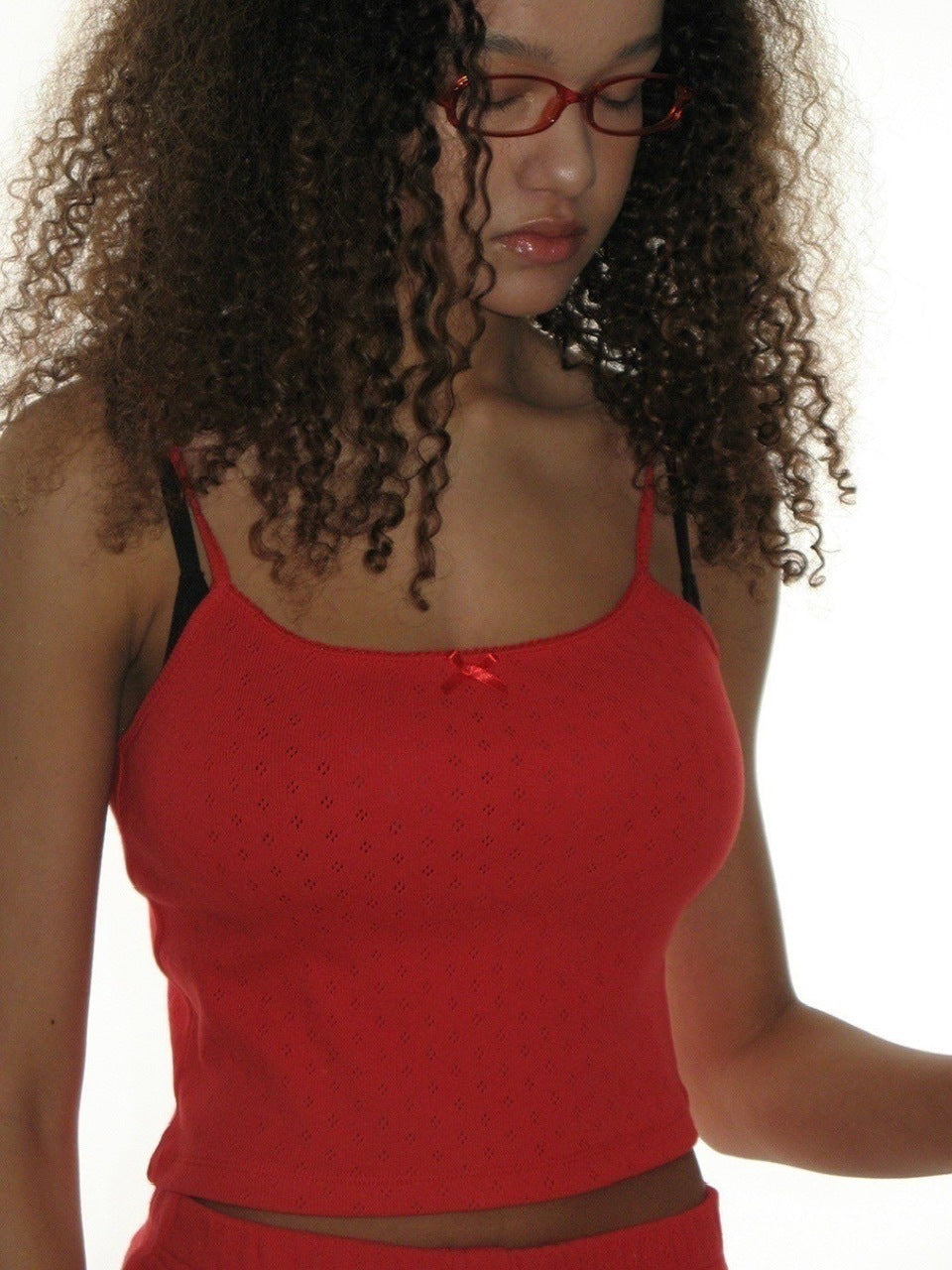 【CRANK】LACE EYELET SLEEVELESS