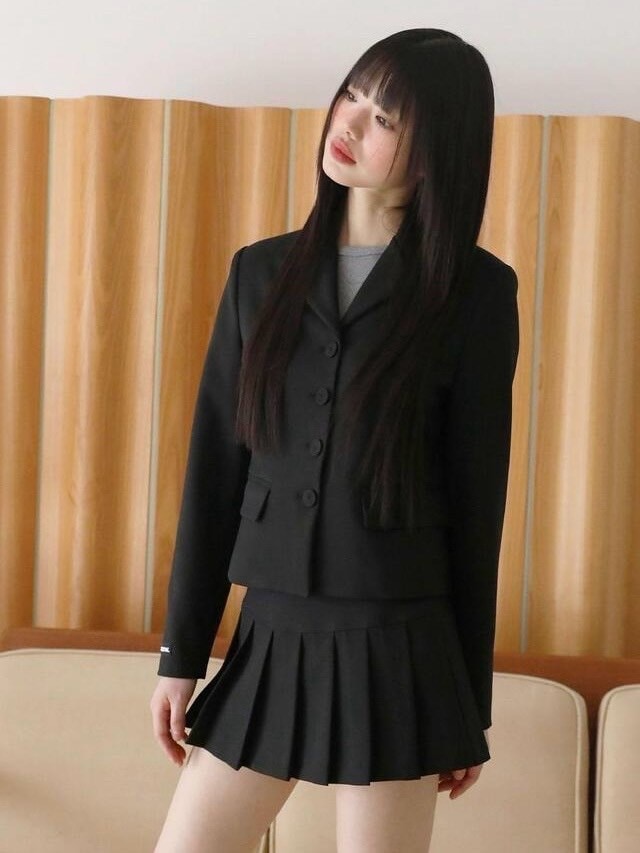 【Uglyshadow】COLLAR FIT JACKET