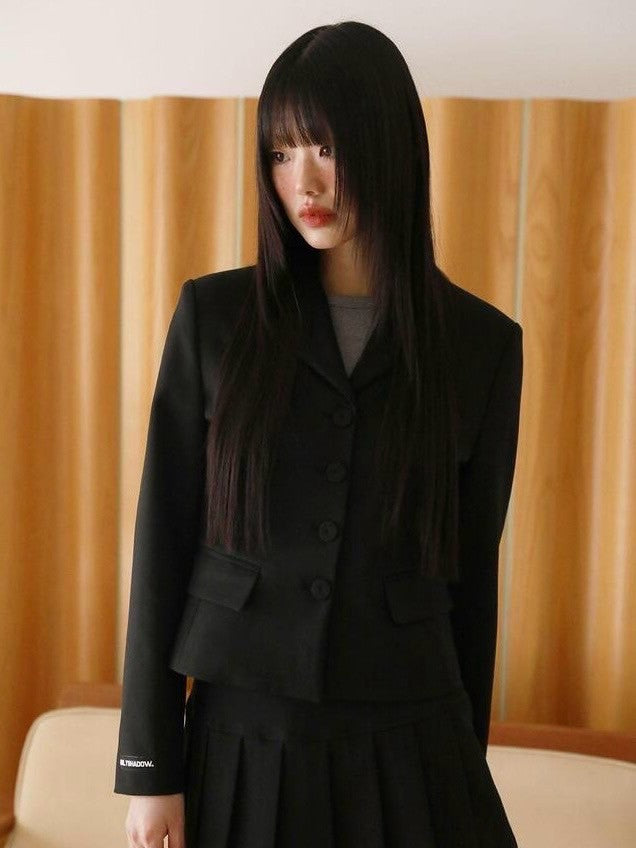 【Uglyshadow】BURTON MINI PLEATS SKIRT