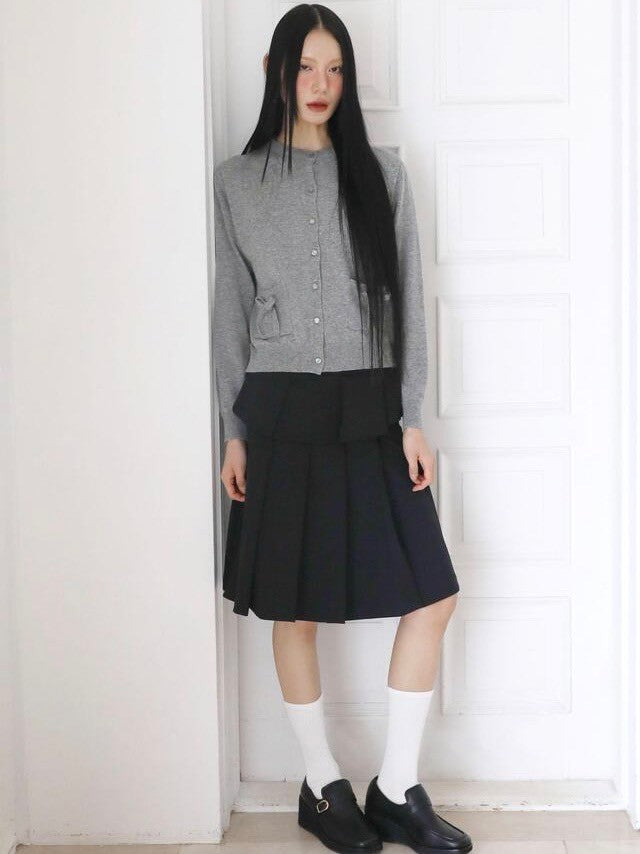 【Uglyshadow】25 TULIP MIDI SKIRT