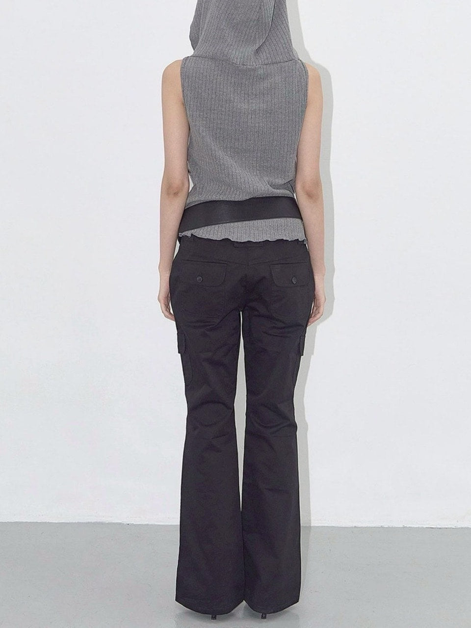 【FANCY CLUB】BIRD COWL SLEEVELESS