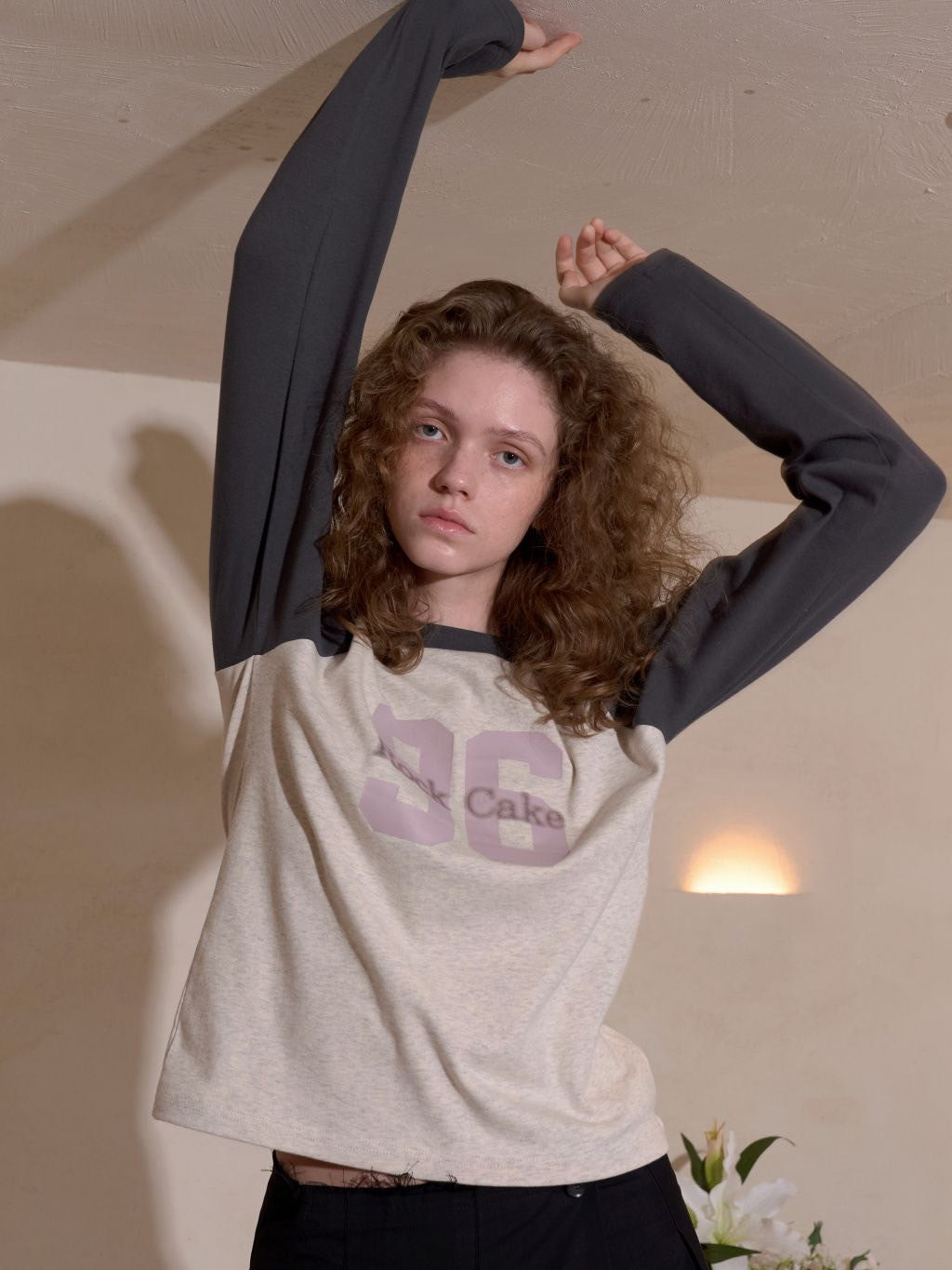 【ROCK CAKE】96 Raglan Long Sleeve