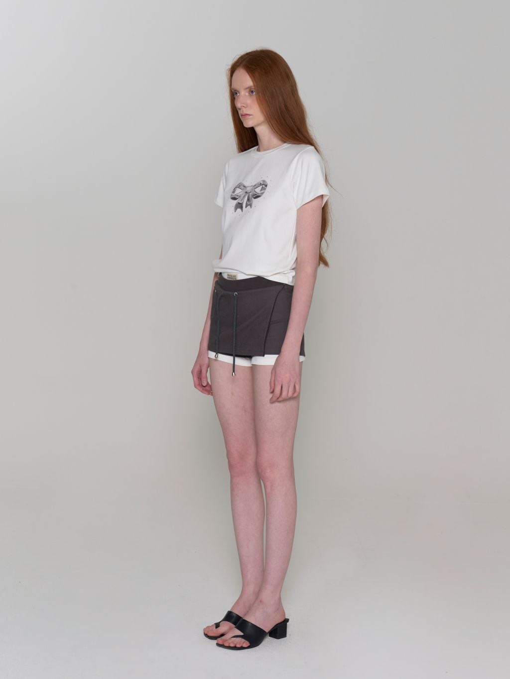 【ROCK CAKE】Hotfix Ribbon Top