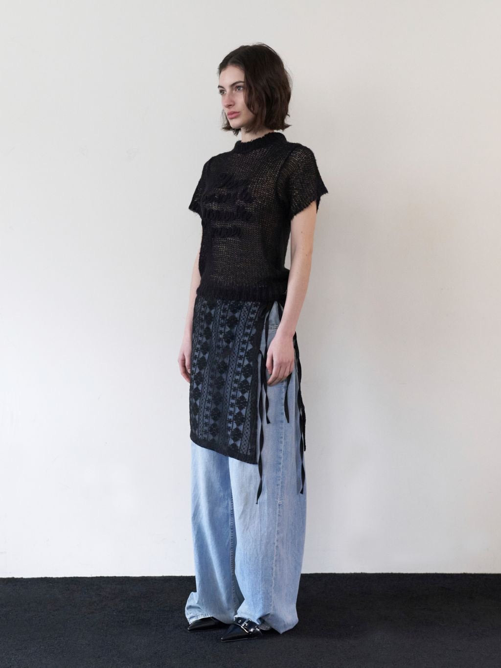 【ROCK CAKE】Layered Lace Skirt