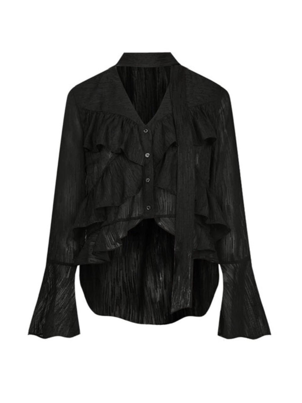 【NOT KNOWING】Bohem Chiffon Blouse