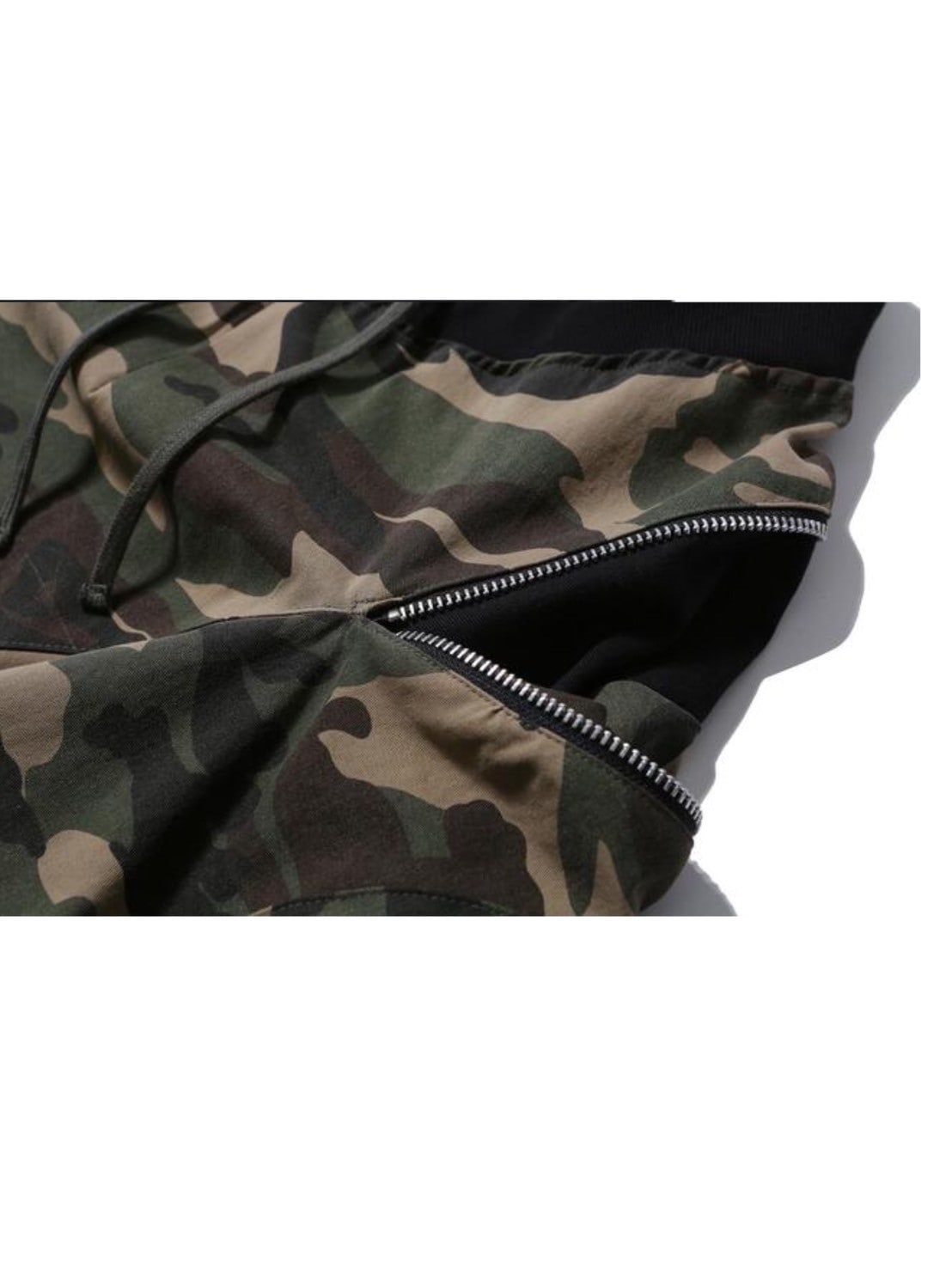【roaringrad】ZIPPER SAGGING PANTS CAMOUFLAGE