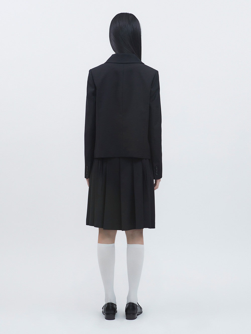 【TUOMIO】MIDI PLEATS RIBBON CULOTTES